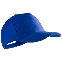 Gorra grabada azul publicidad algodón | gorras