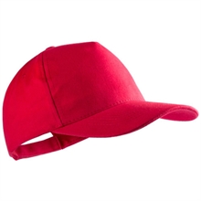 Gorra americana eventos roja impresa | gorras