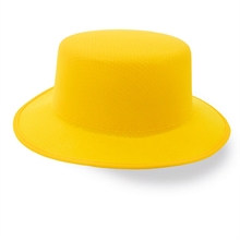 Sombrero poliester amarillo | sombreros