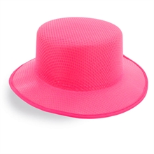 	Sombrero poliester rosa | sombreros
