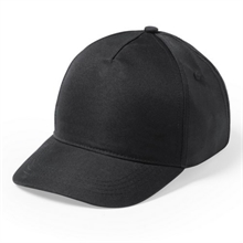 Gorra tipo americana barata negra impresa | gorras
