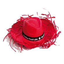 Sombrero grabado color rojo | sombreros