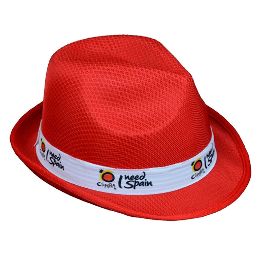 Sombrero rojo personalizado | Sombreros de paja