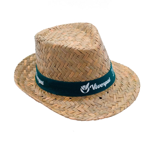Sombrero tirolés verde personalizado | Sombreros de paja